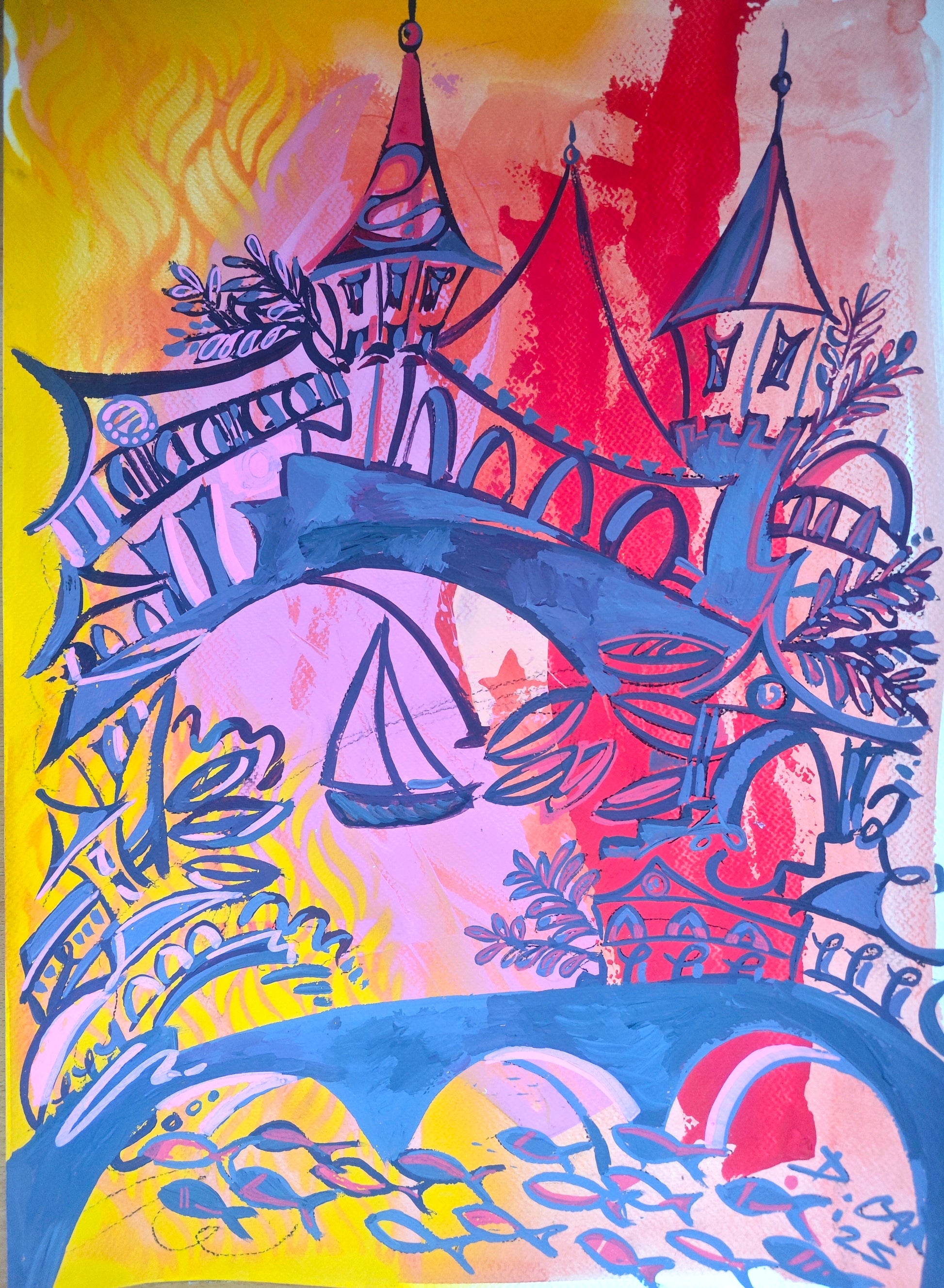 “Güneşin Altında İstanbul” Tablo