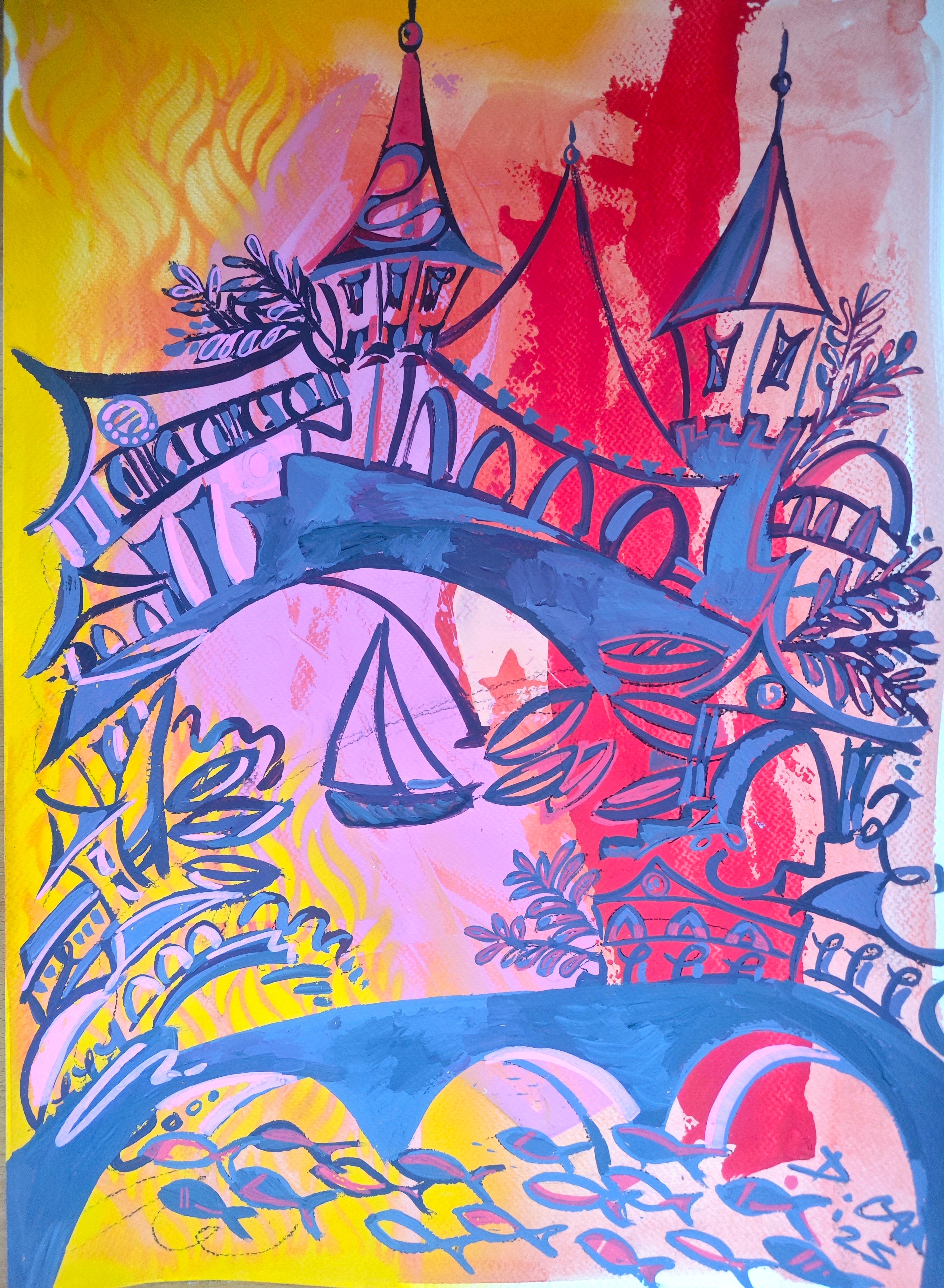 “Güneşin Altında İstanbul” Tablo