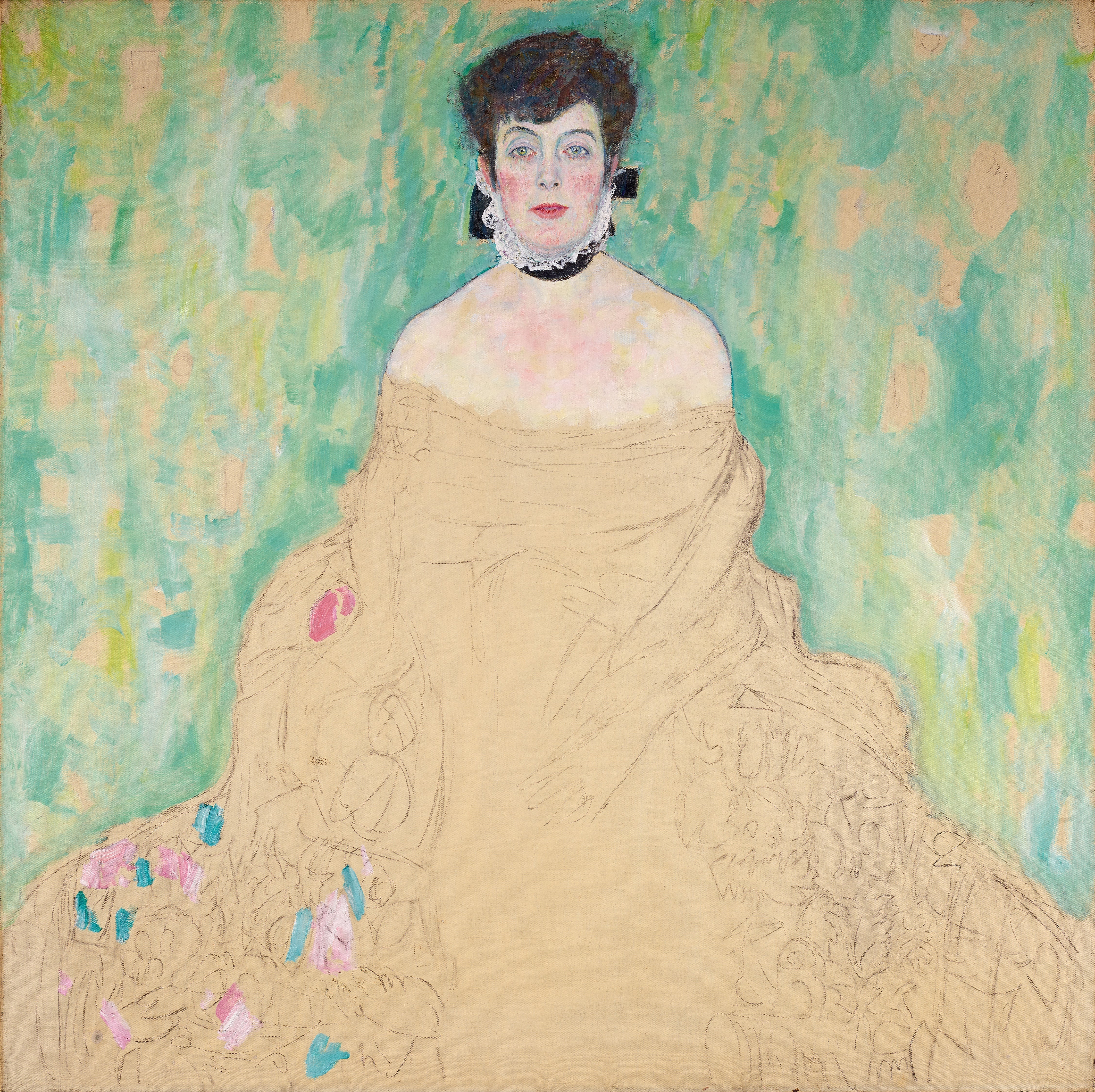 Gustav Klimt - Amalie Zuckerkandl Fine Art Baskı