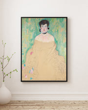 Gustav Klimt - Amalie Zuckerkandl Fine Art Baskı
