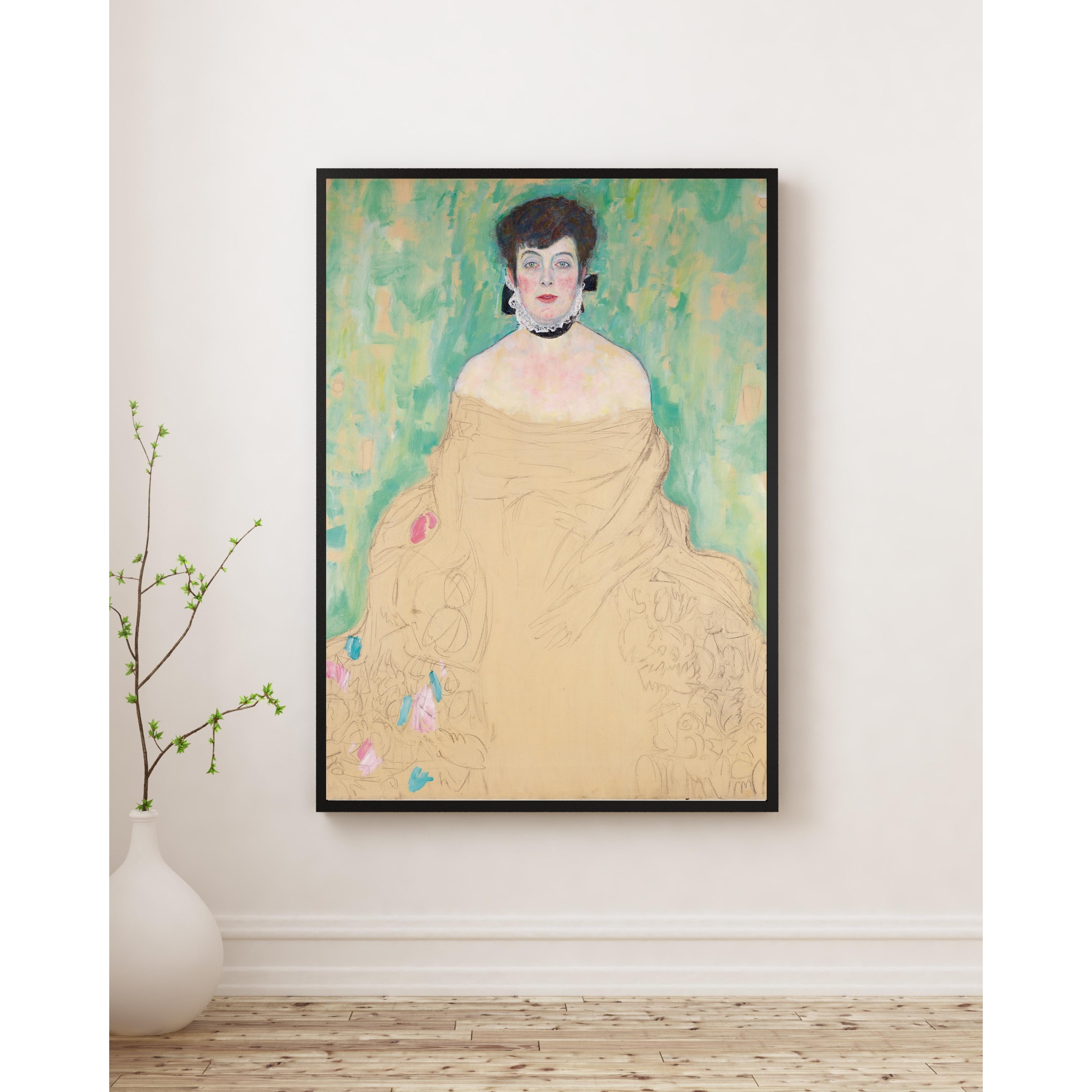 Gustav Klimt - Amalie Zuckerkandl Fine Art Baskı