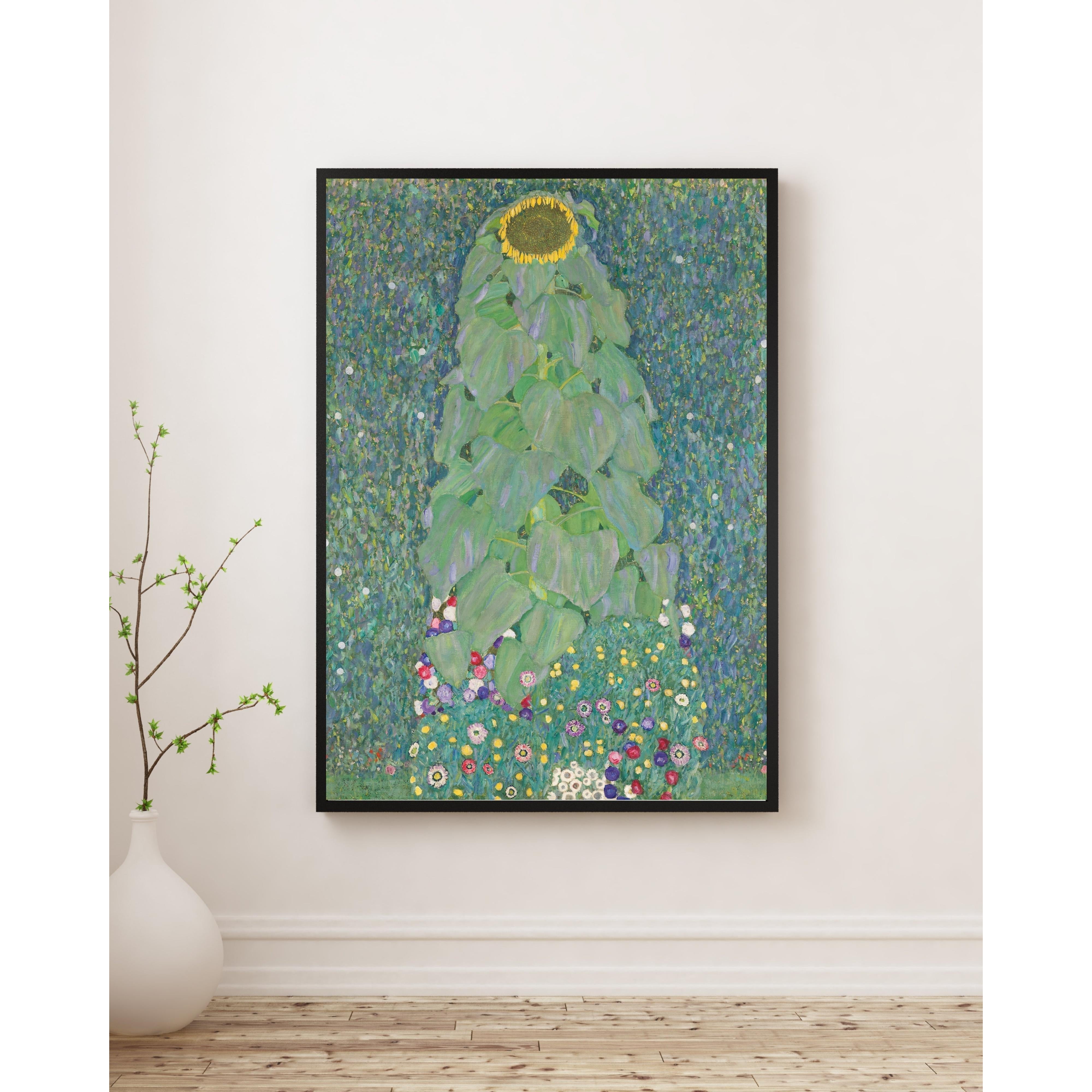 Gustav Klimt - Ayçiçeği poster