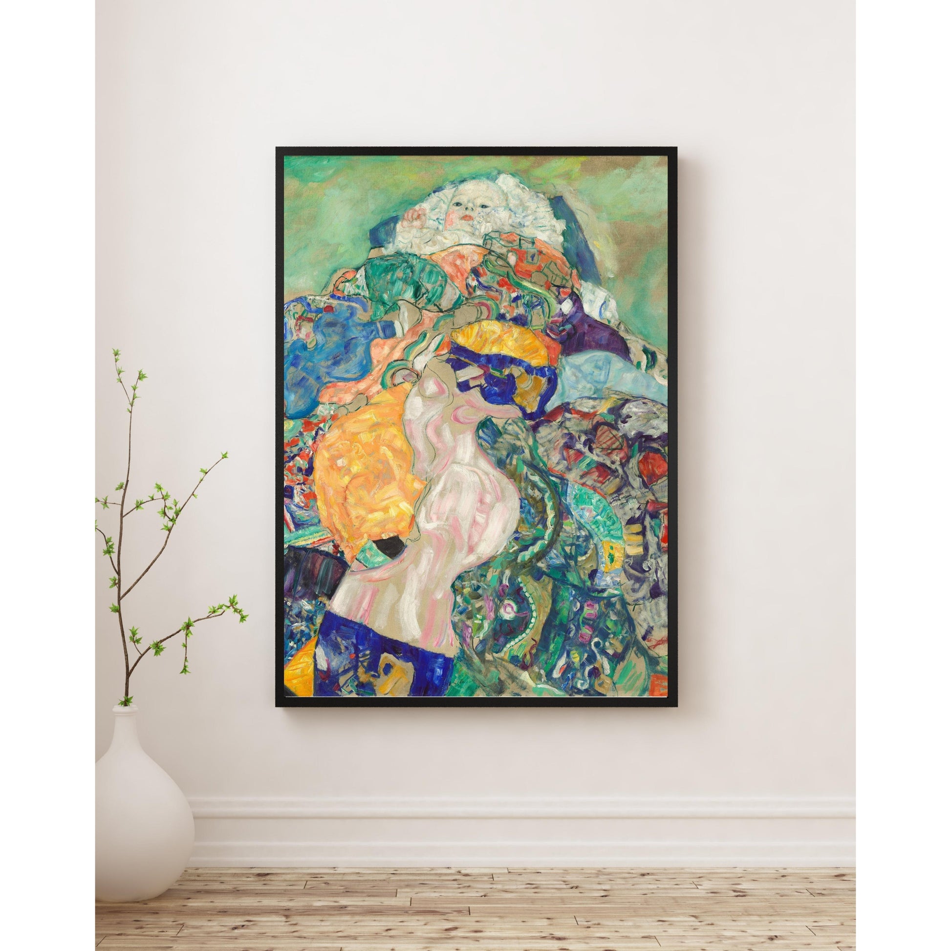 Gustav Klimt - Bebek - Beşik Poster