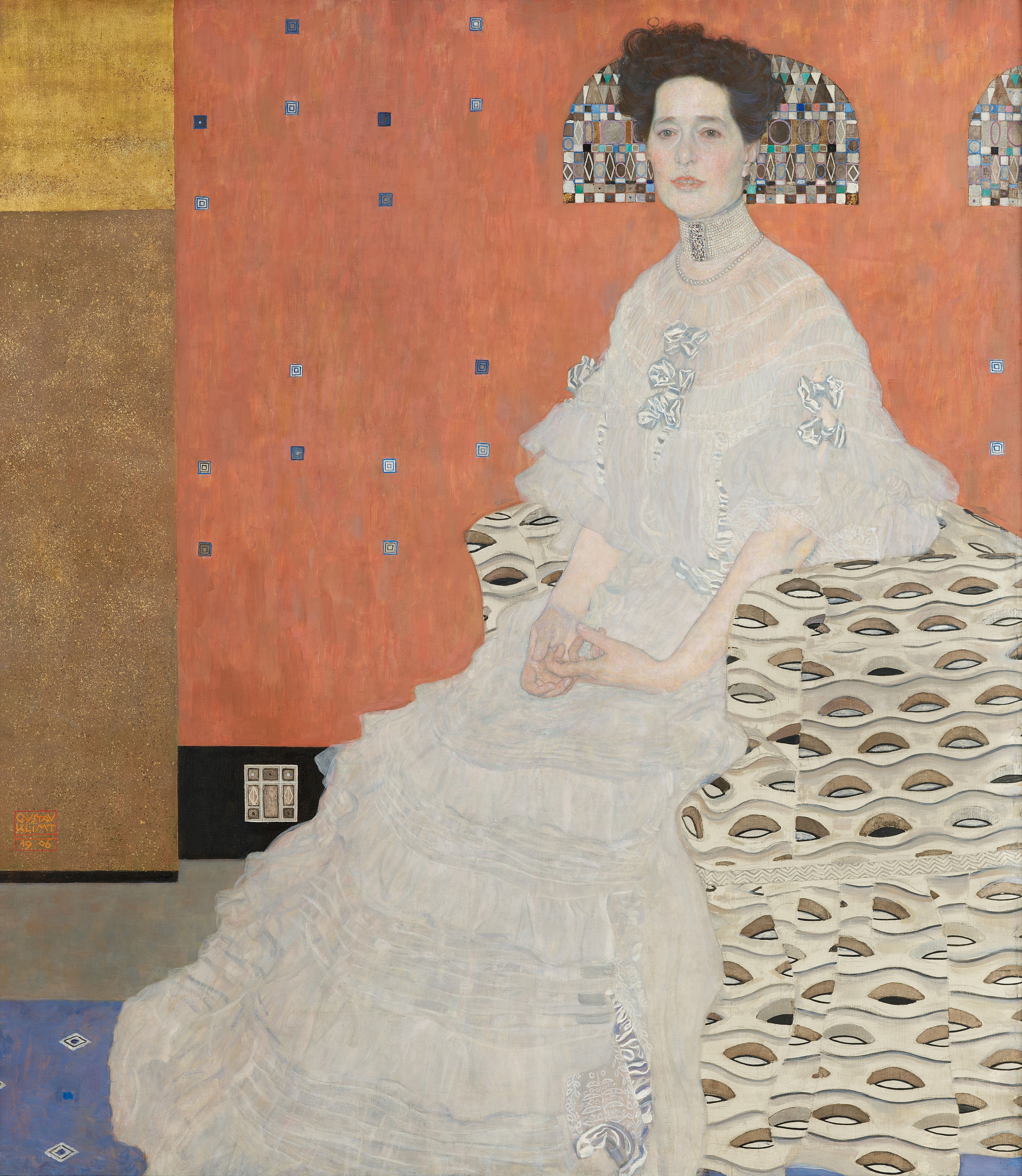 Gustav Klimt - Fritza Riedler Fine Art Baskı