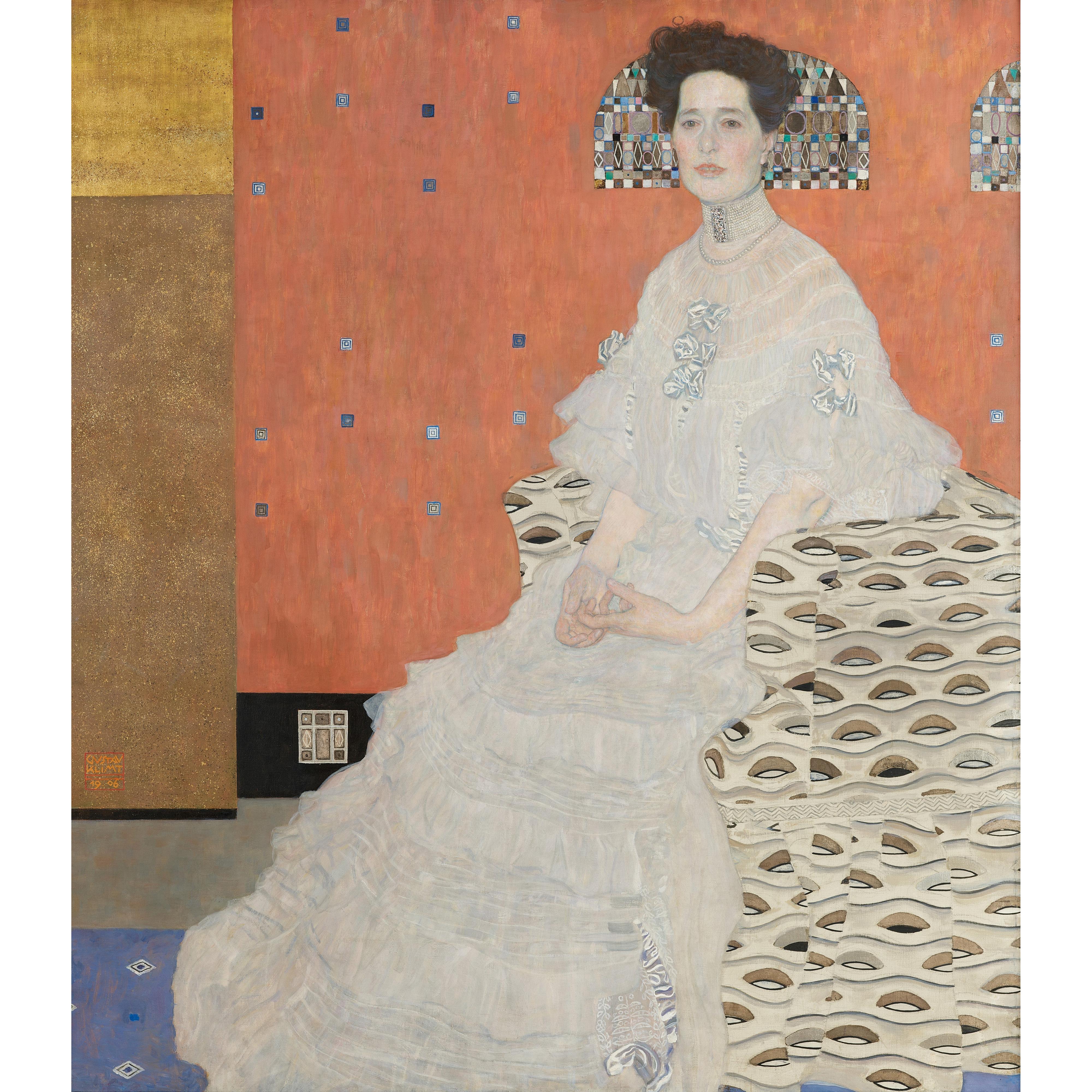Gustav Klimt - Fritza Riedler poster