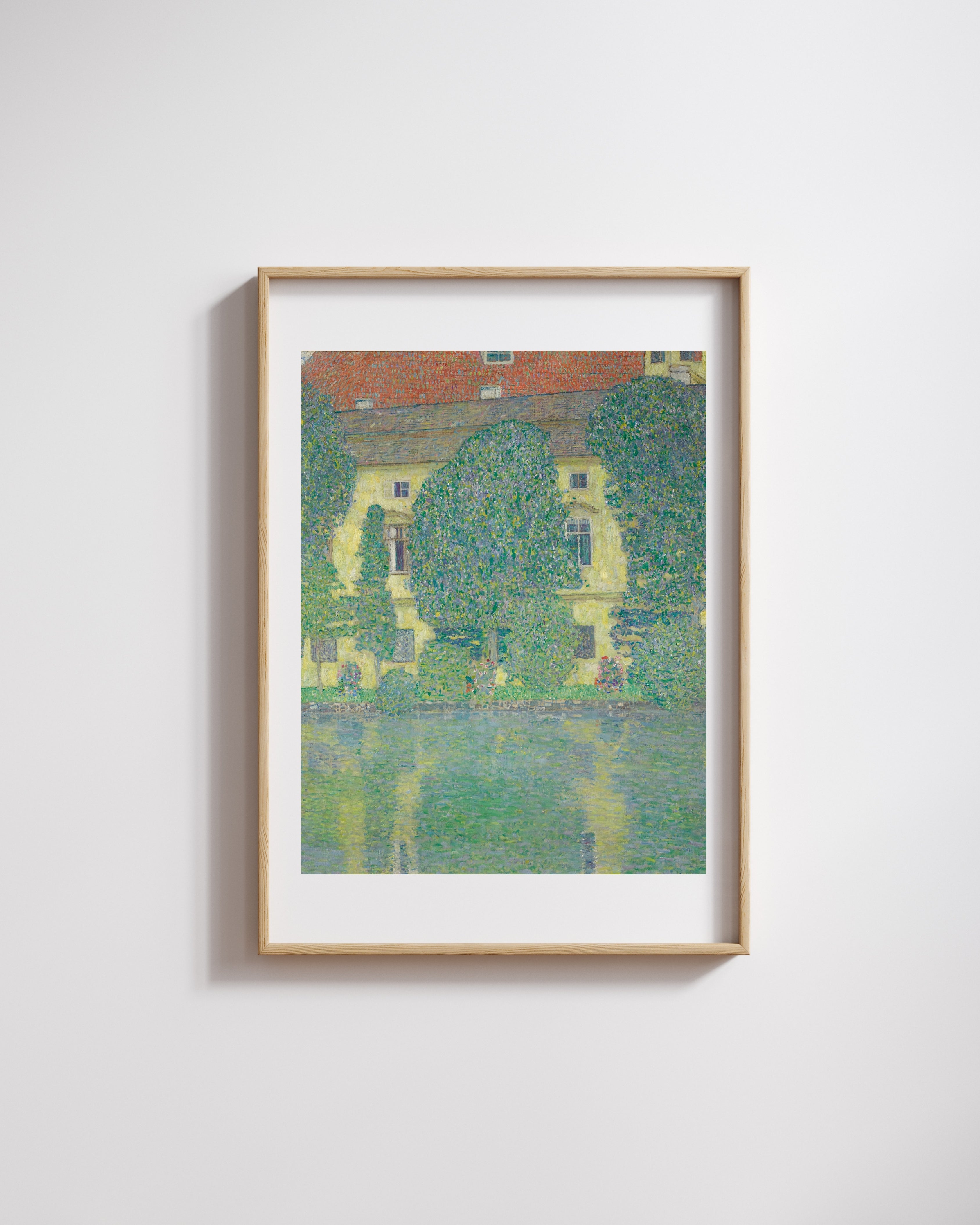 Gustav Klimt - Kammer Şatosu Attersee Fine Art Baskı