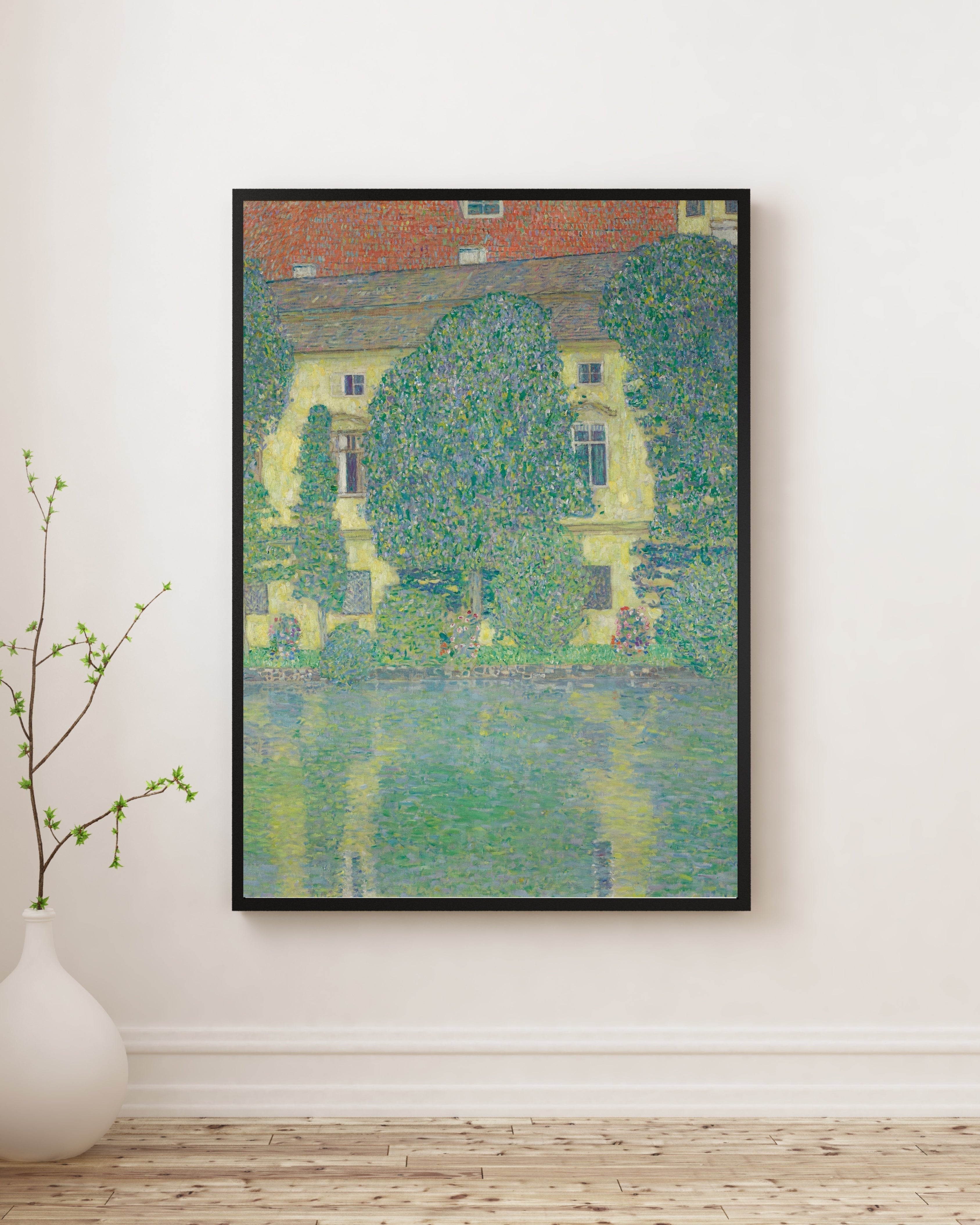 Gustav Klimt - Kammer Şatosu Attersee Fine Art Baskı
