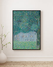 Gustav Klimt - Yukarı Avusturya Çiftlik Evi Fine Art Baskı