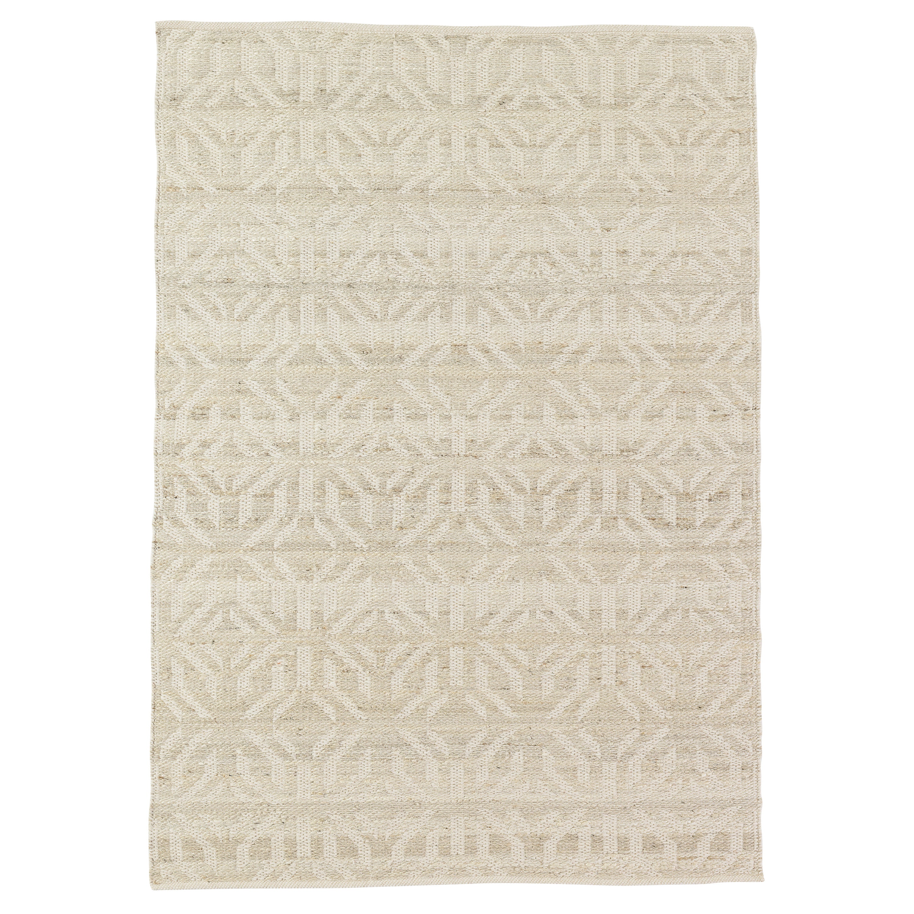 Halı Luna Jakarlı Dokuma Yün + Jüt