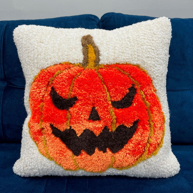 Halloween Pumpkin Pillow-Yastık & Kırlent-FILLE A FILLE DESIGN STUDIO-NowShopFun