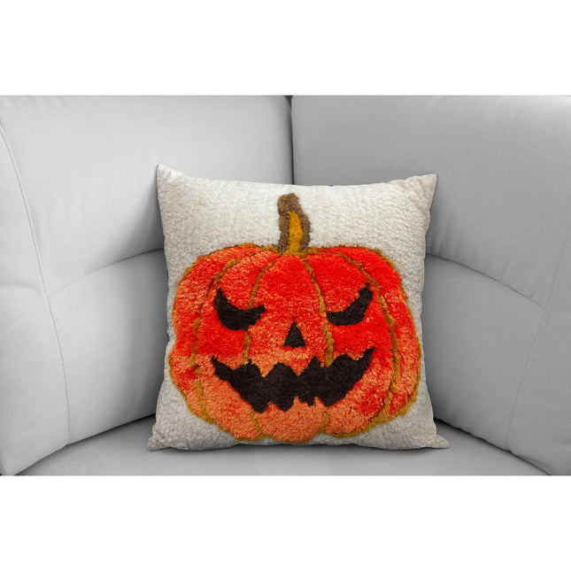 Halloween Pumpkin Pillow-Yastık & Kırlent-FILLE A FILLE DESIGN STUDIO-NowShopFun