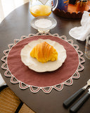 Halo Amerikan Servis-Amerikan Servis-Mariaida Home-Gri/Beyaz-NowShopFun