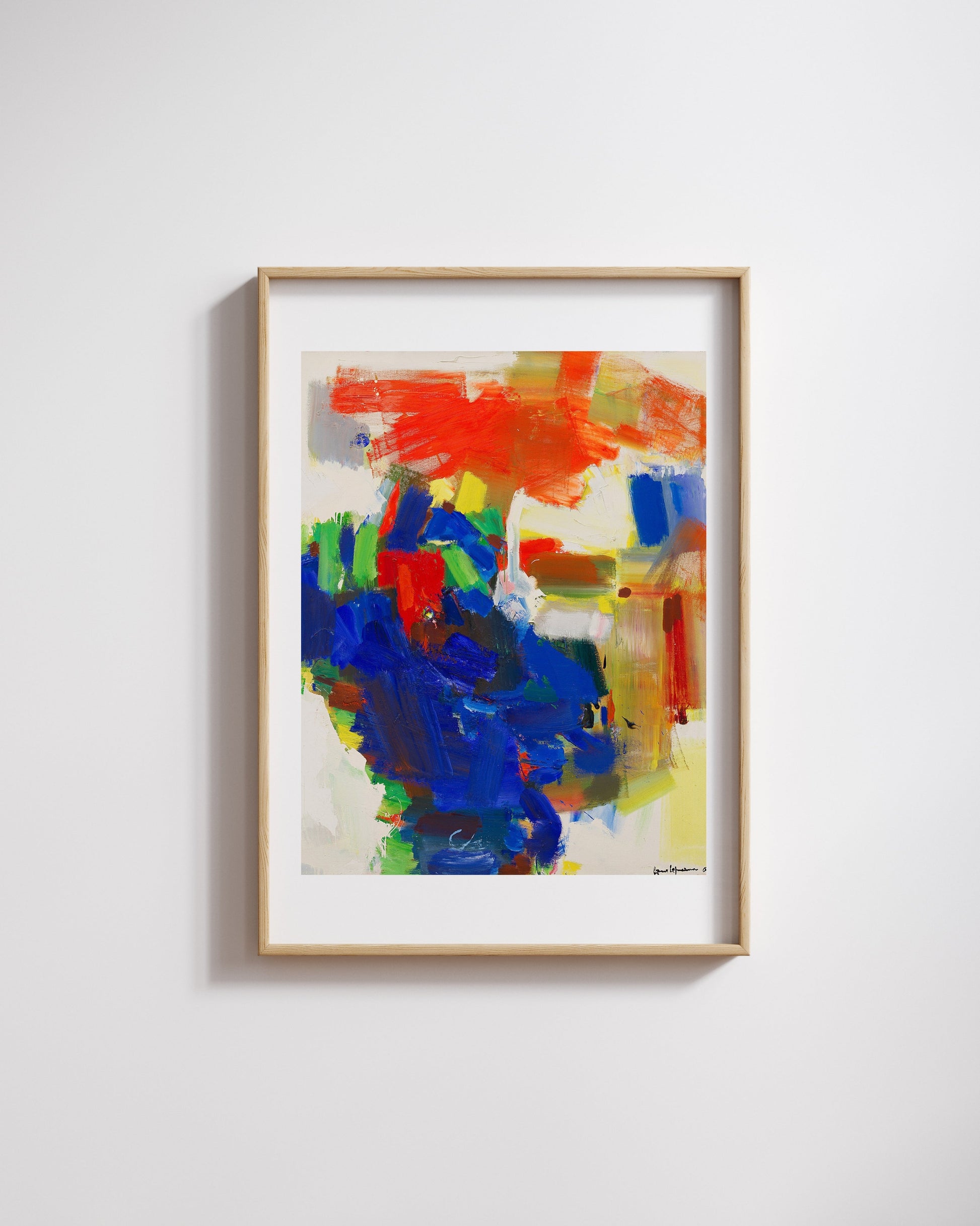 Hans Hofmann - Yaz Zirvesi Fine Art Baskı