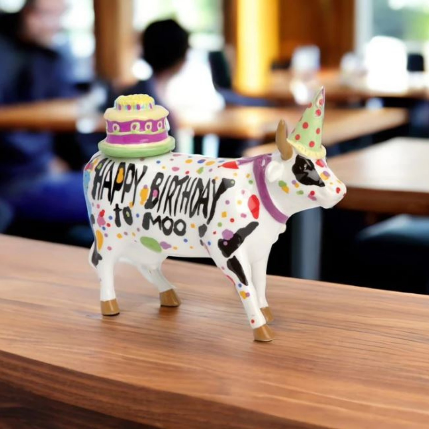 Happy Birthday to Moo! - El Yapımı İnek Figürü