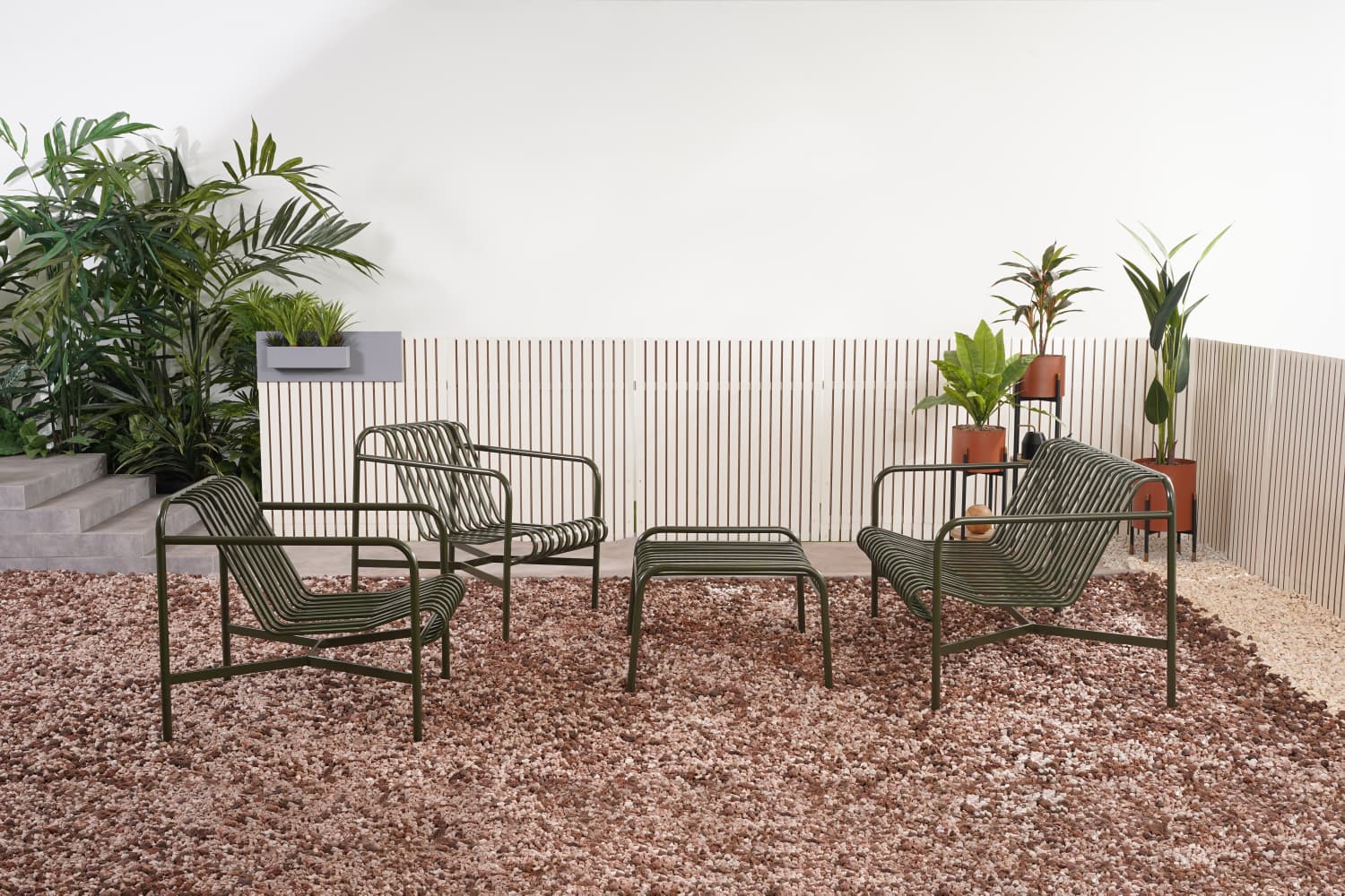 Happy Garden Bahçe Oturma Takımı – Haki Yeşil