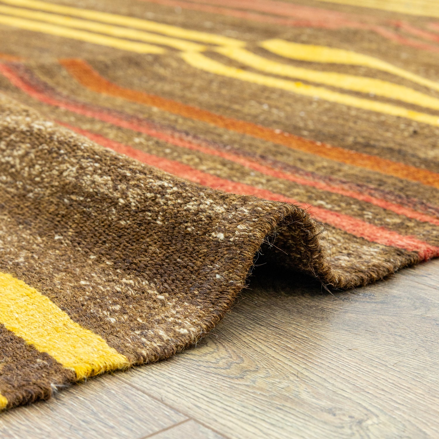 Hara El Dokuma Çubuklu Kilim 214x338 cm
