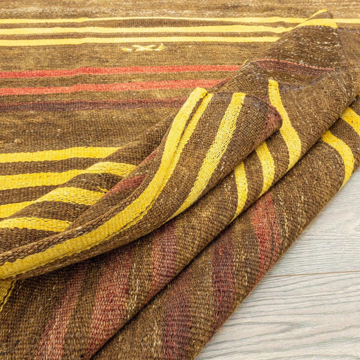 Hara El Dokuma Çubuklu Kilim 214x338 cm