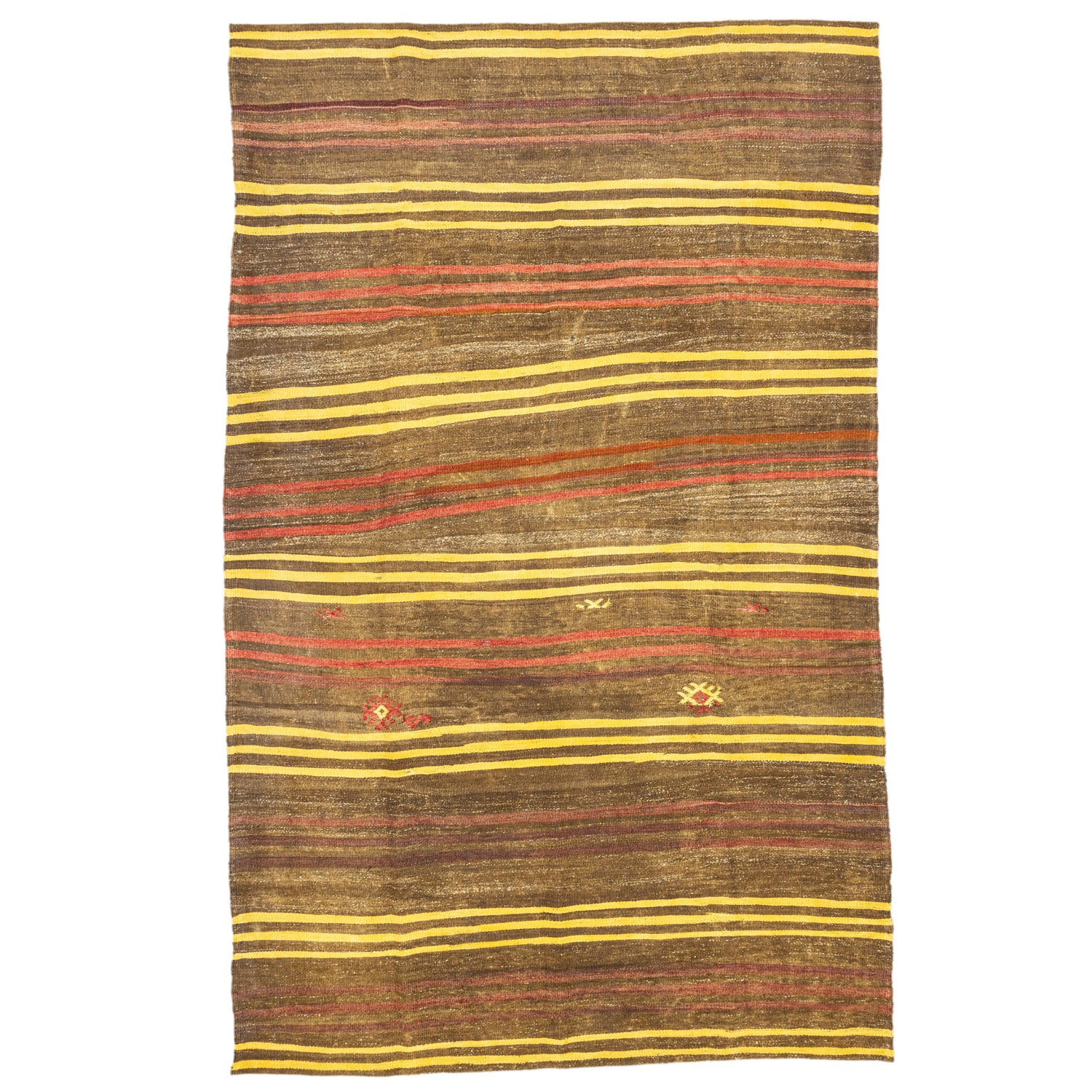 Hara El Dokuma Çubuklu Kilim 214x338 cm