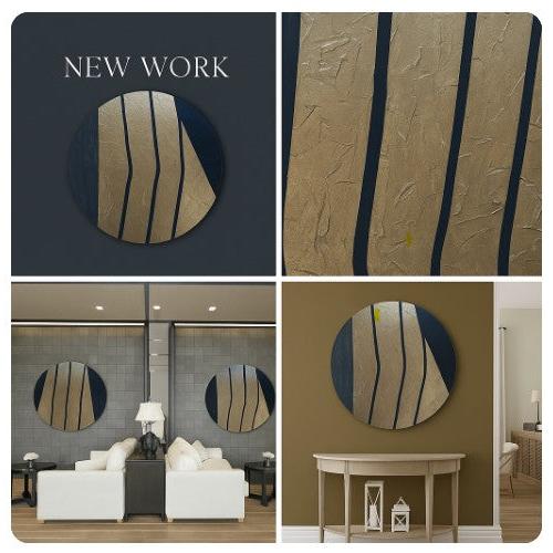 Hareketin Sessizliği - Soyut Tablo-Tablo-Ebru Sayer Art & Design-60-NowShopFun