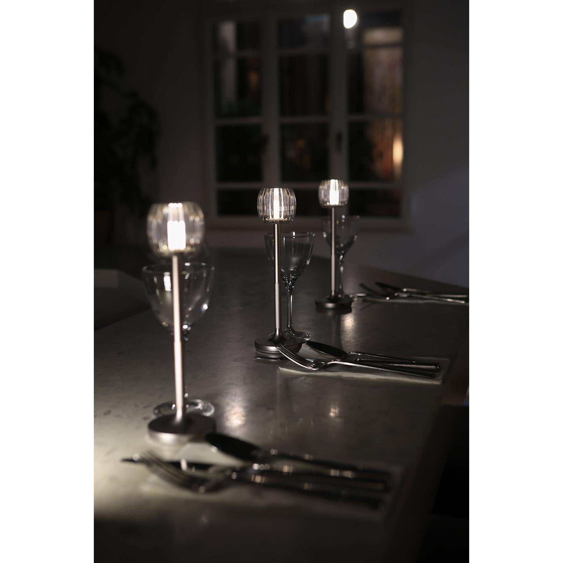 Hari Waves Bistro Lamba Gümüş Beyaz