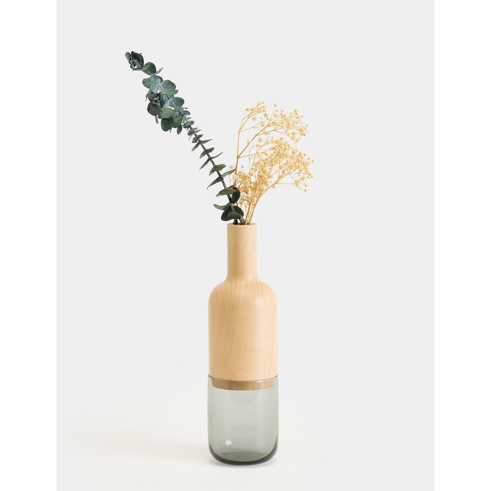 Harmony Minimalist 2'li Vazo Seti - Antrasit