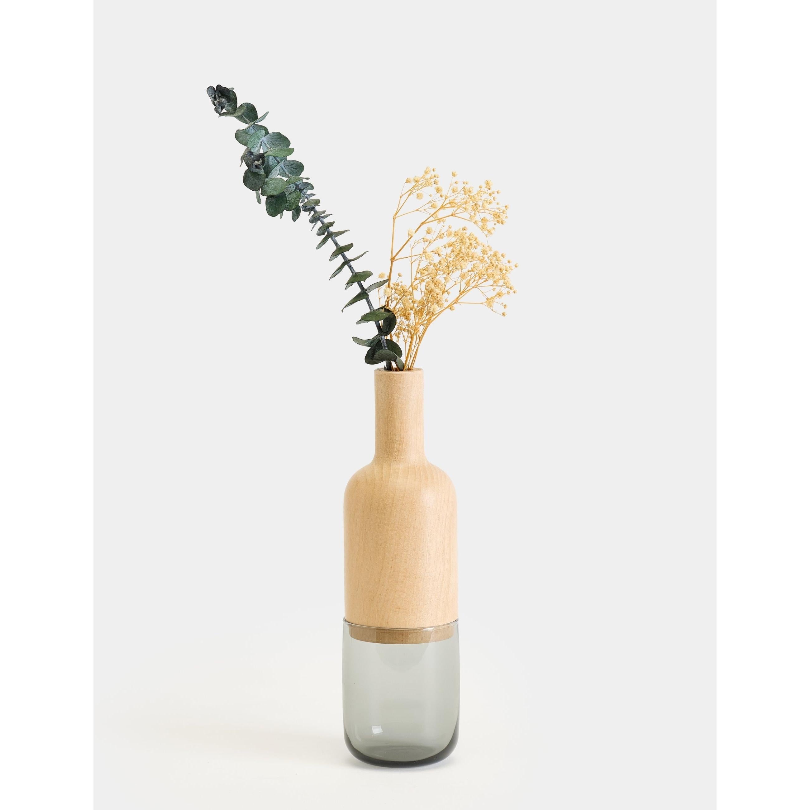 Harmony Minimalist 2'li Vazo Seti - Antrasit