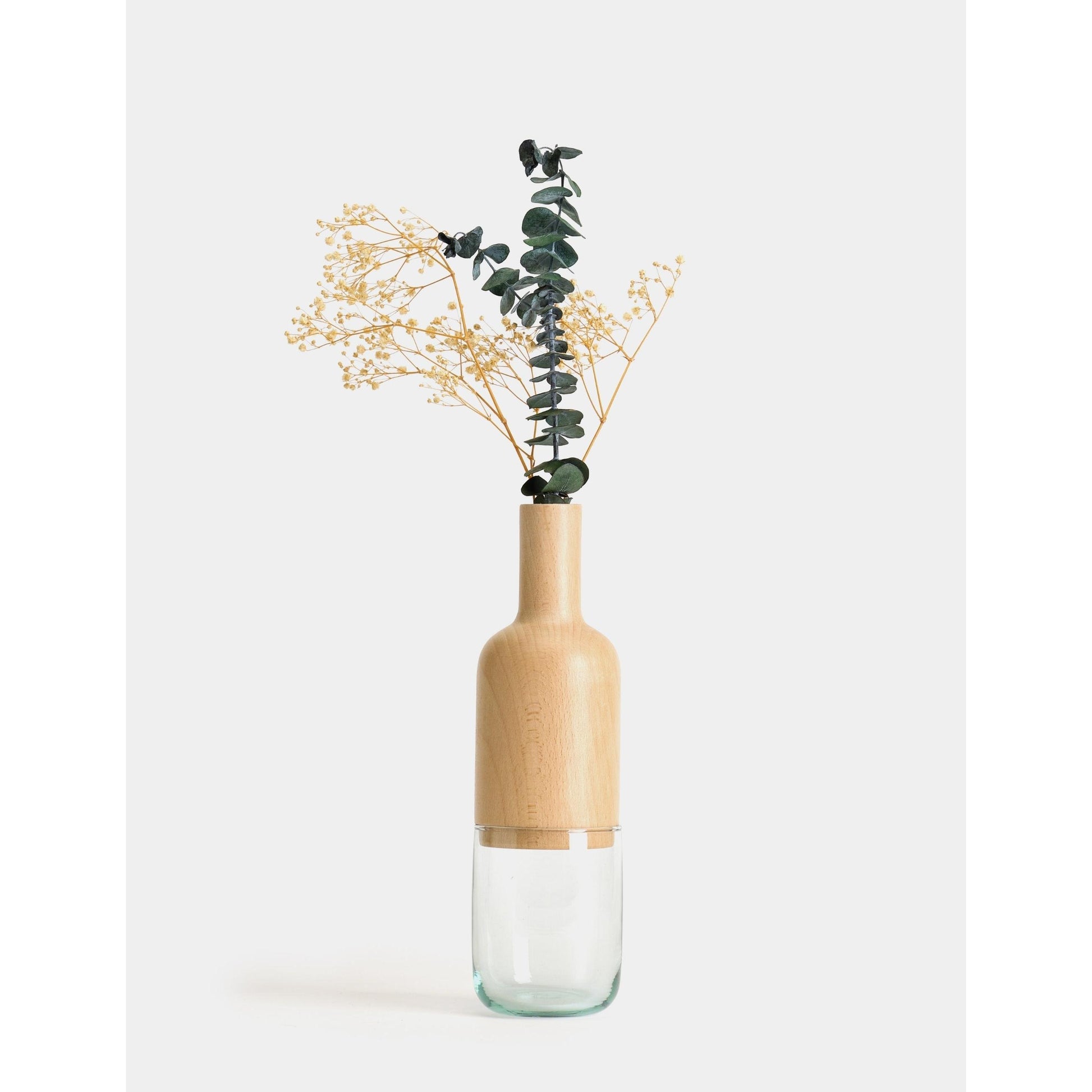 Harmony Minimalist 2'li Vazo Seti - Mint Yeşil