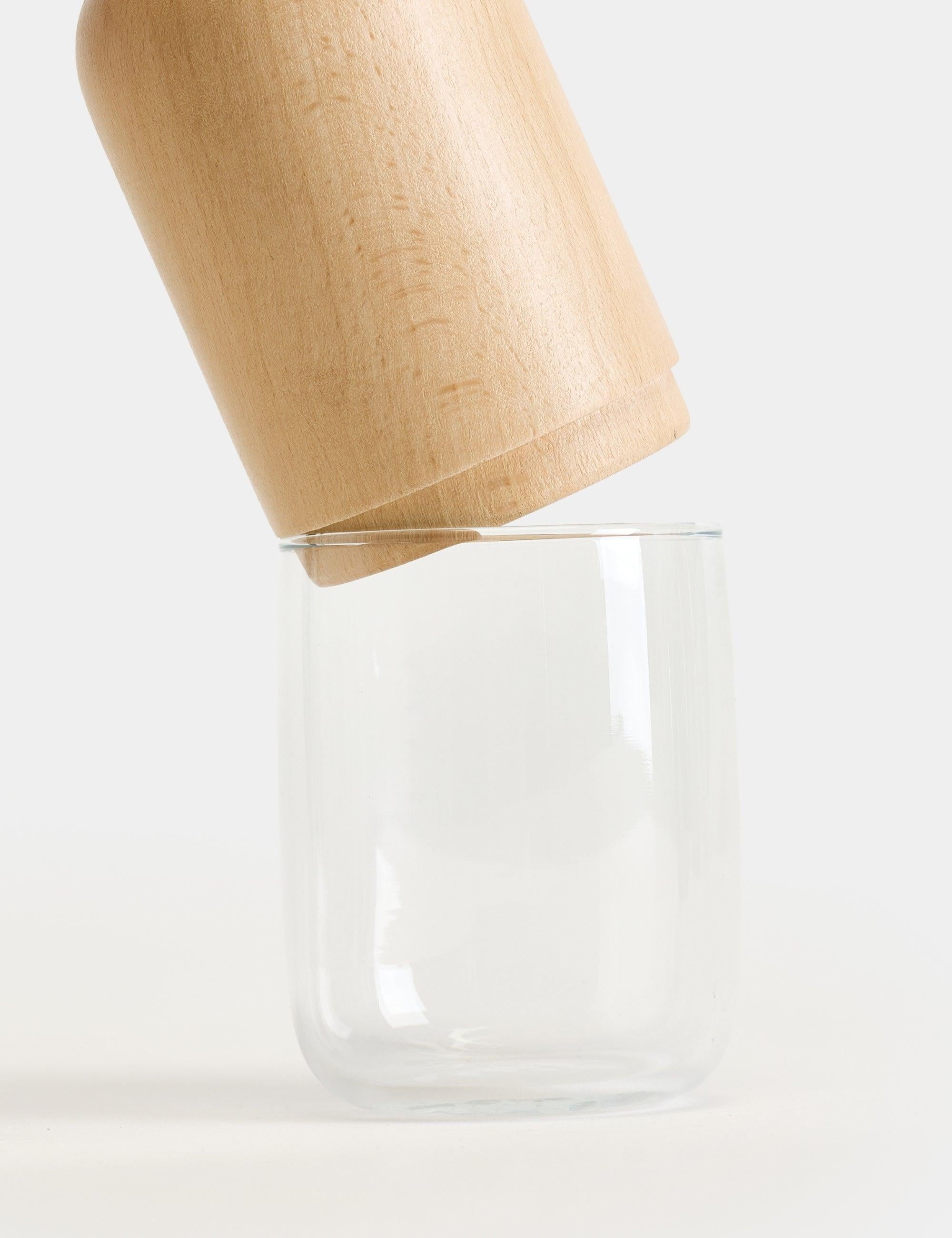 Harmony Minimalist 2'li Vazo Seti - Şeffaf