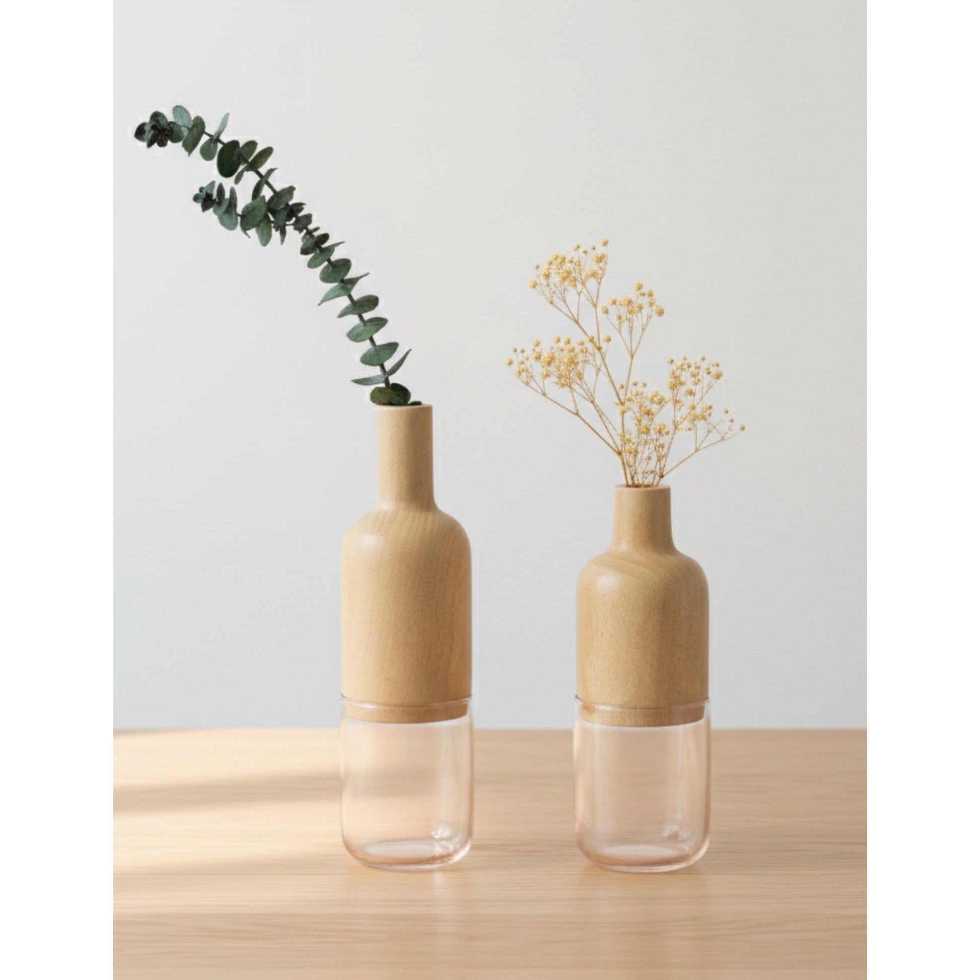 Harmony Minimalist 2'li Vazo Seti - Somon