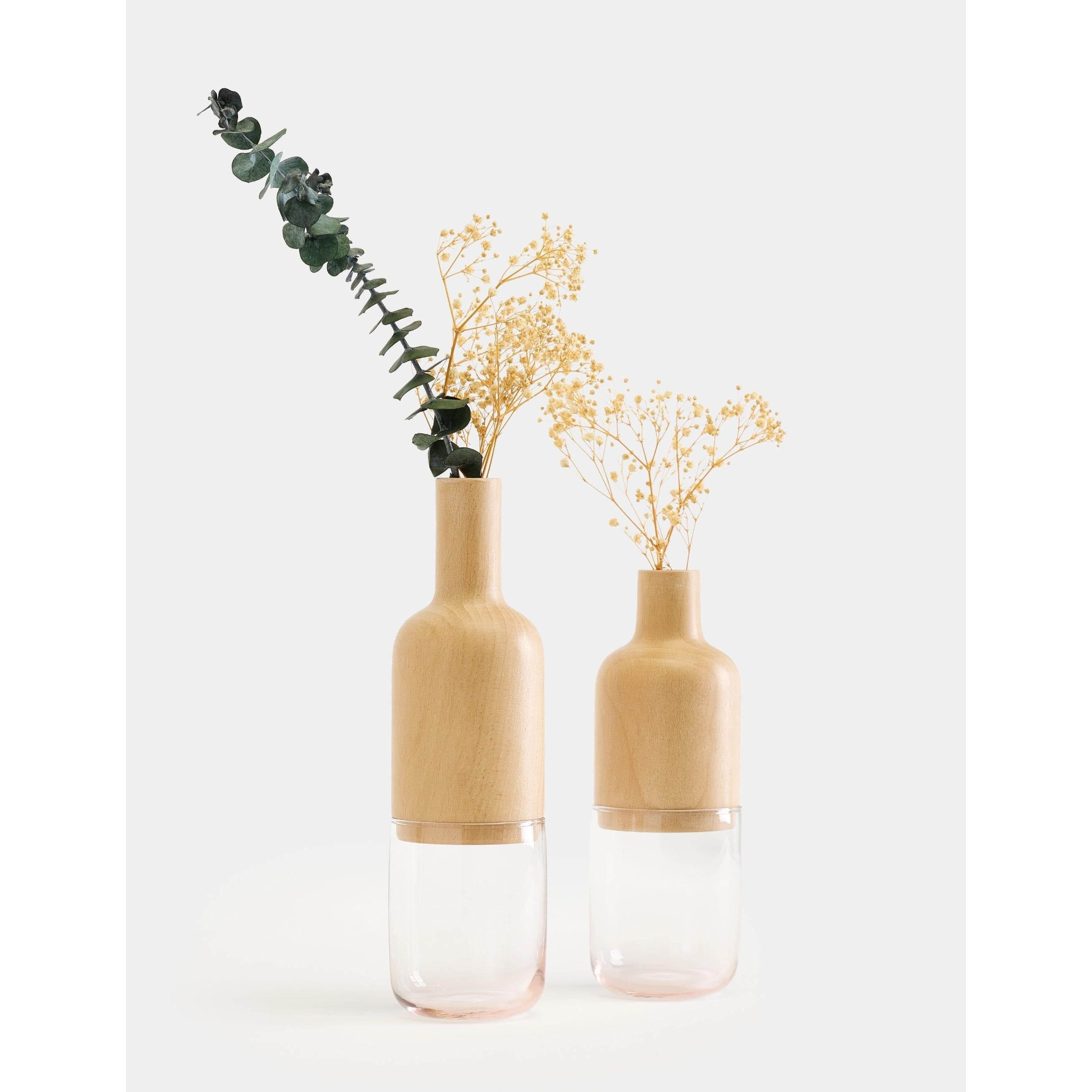 Harmony Minimalist 2'li Vazo Seti - Somon