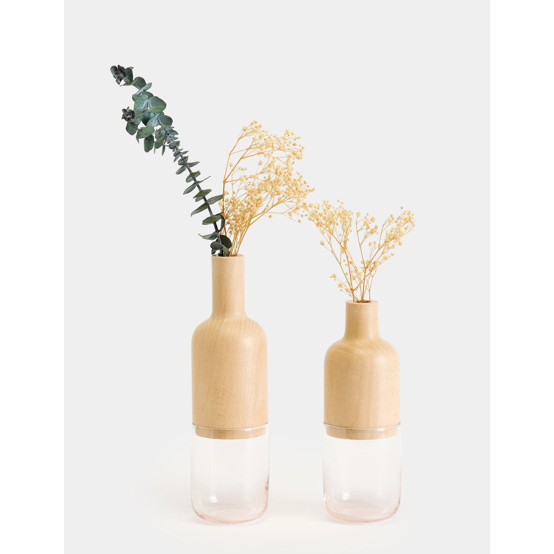 Harmony Minimalist 2'li Vazo Seti - Somon