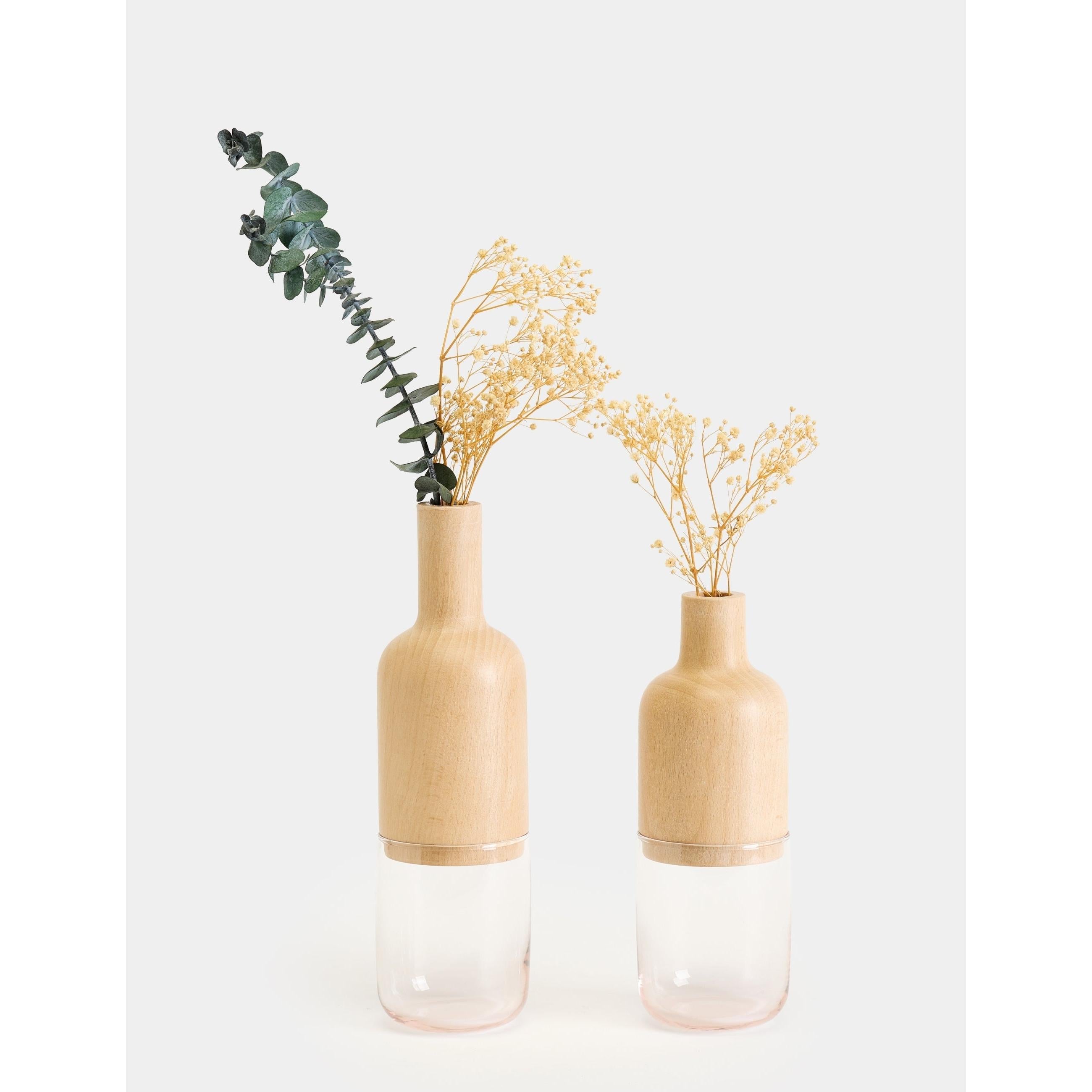 Harmony Minimalist 2'li Vazo Seti - Somon