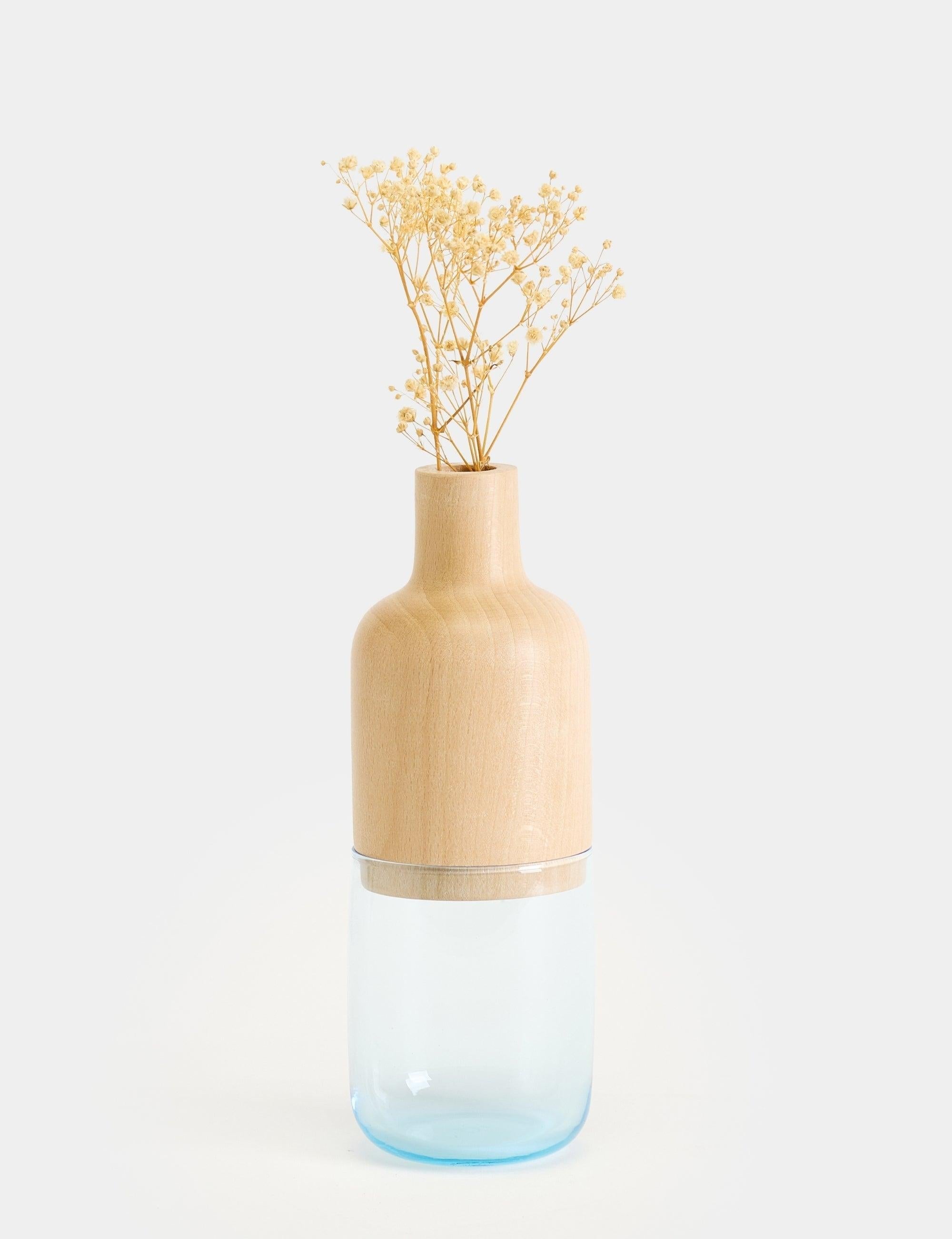 Harmony Minimalist 2'li Vazo Seti - Turkuaz