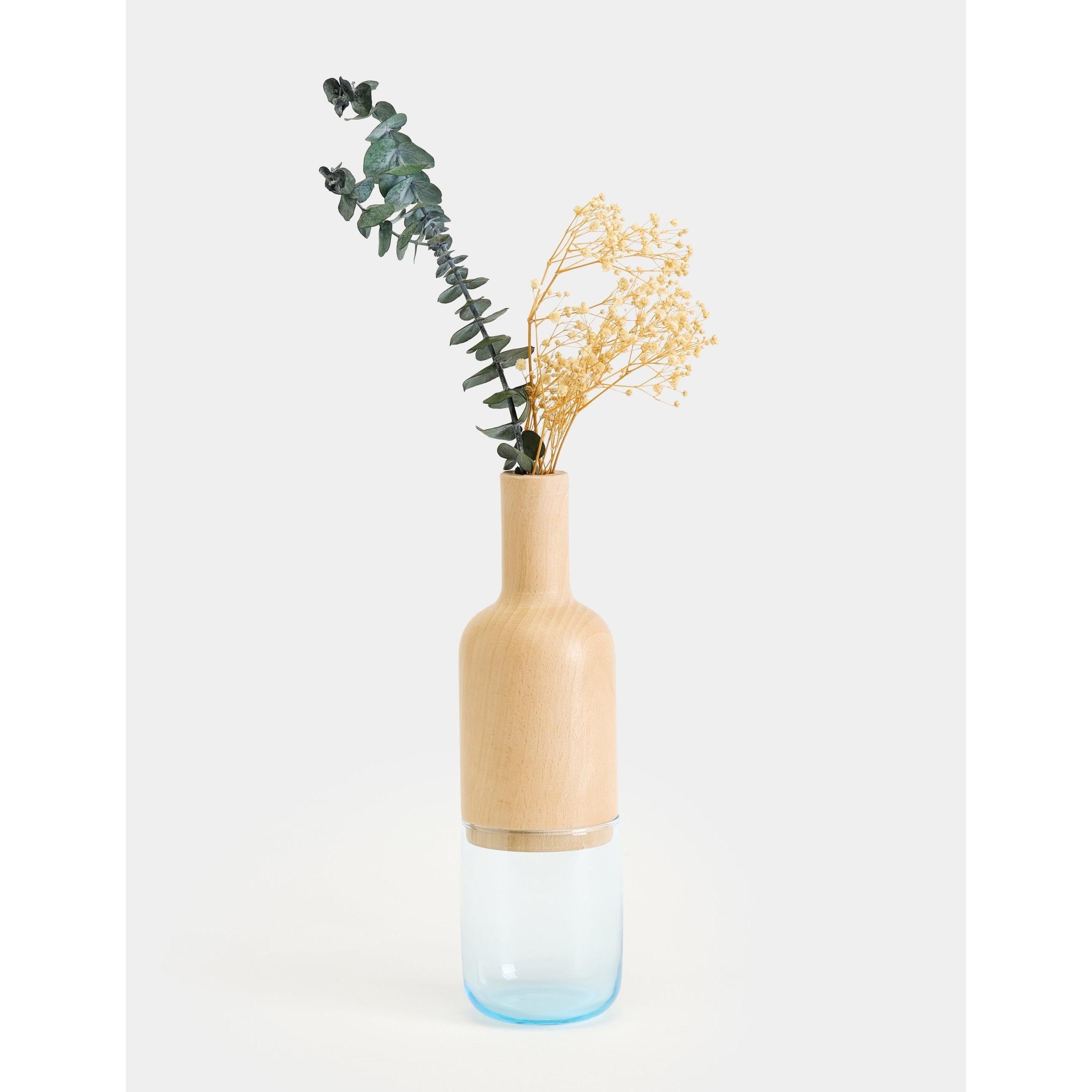 Harmony Minimalist 2'li Vazo Seti - Turkuaz