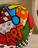 Skull Pop Art Dekoratif Ürün