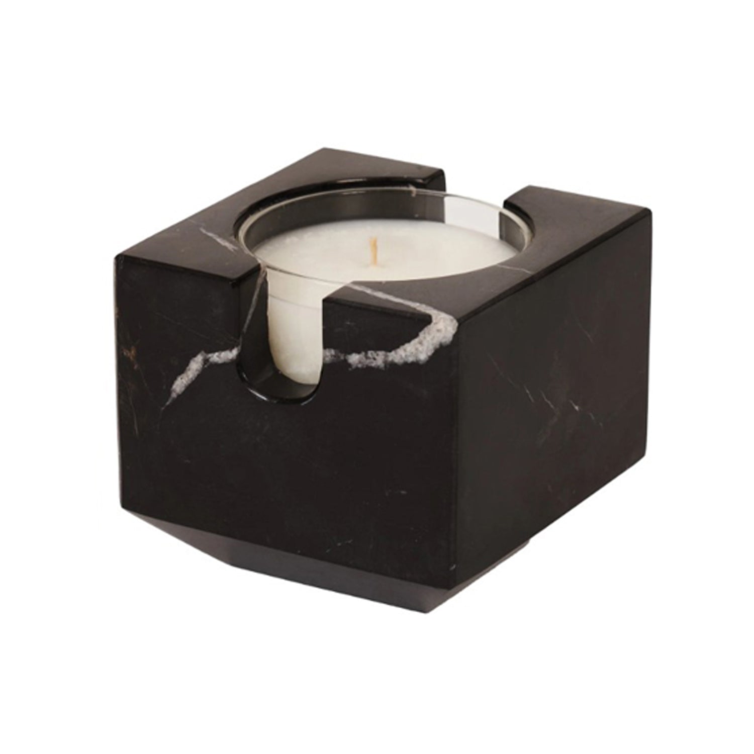 Glow Toro Siyah Mermer Mumluk