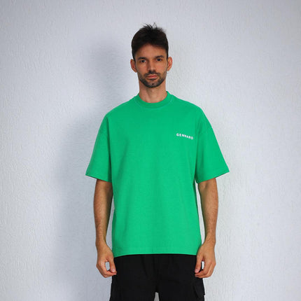 Heavyweight Oversize T-shirt-Tişört-Gennaro-S-Yeşil-NowShopFun