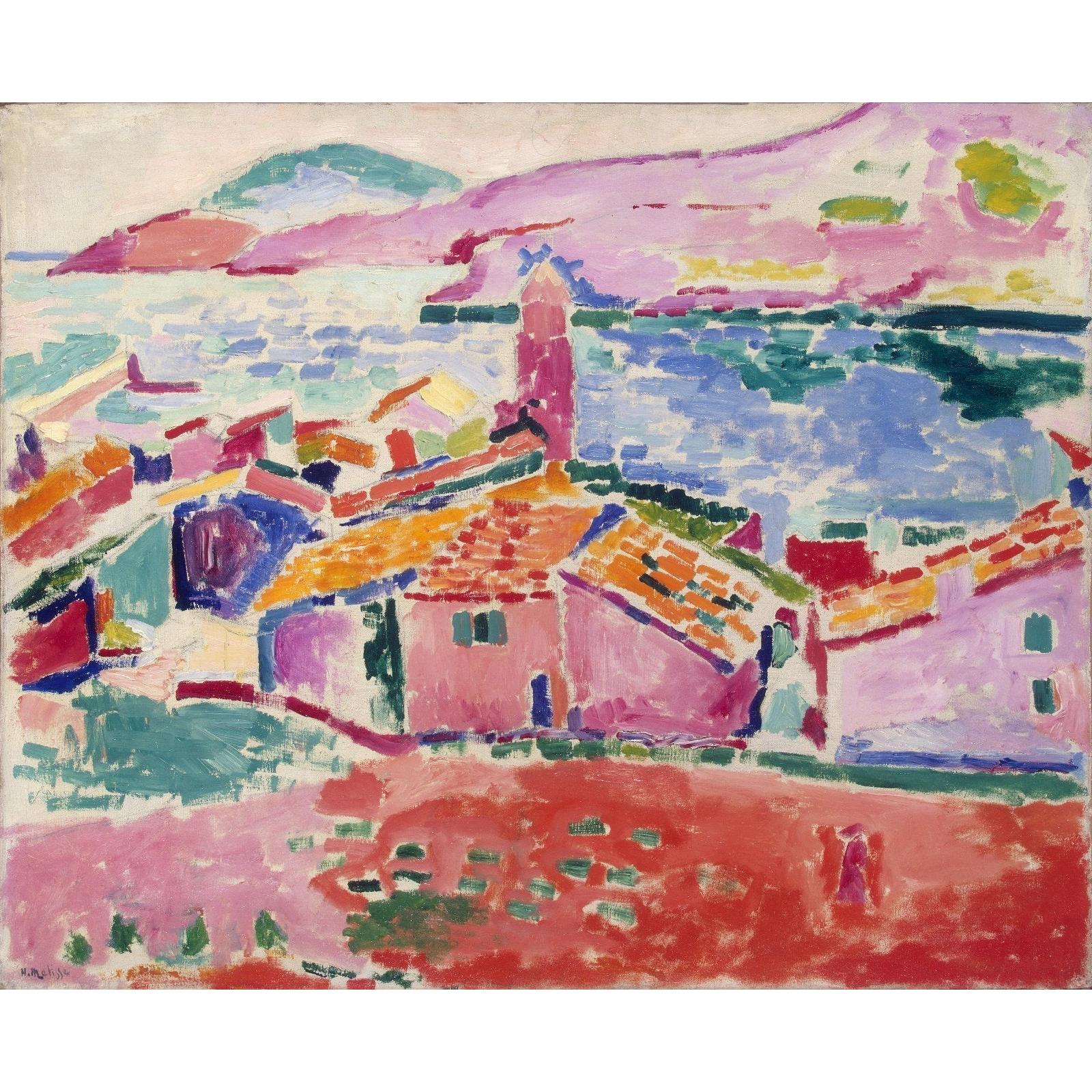 Henri Matisse - Collioure Manzarası Fine Art Baskı