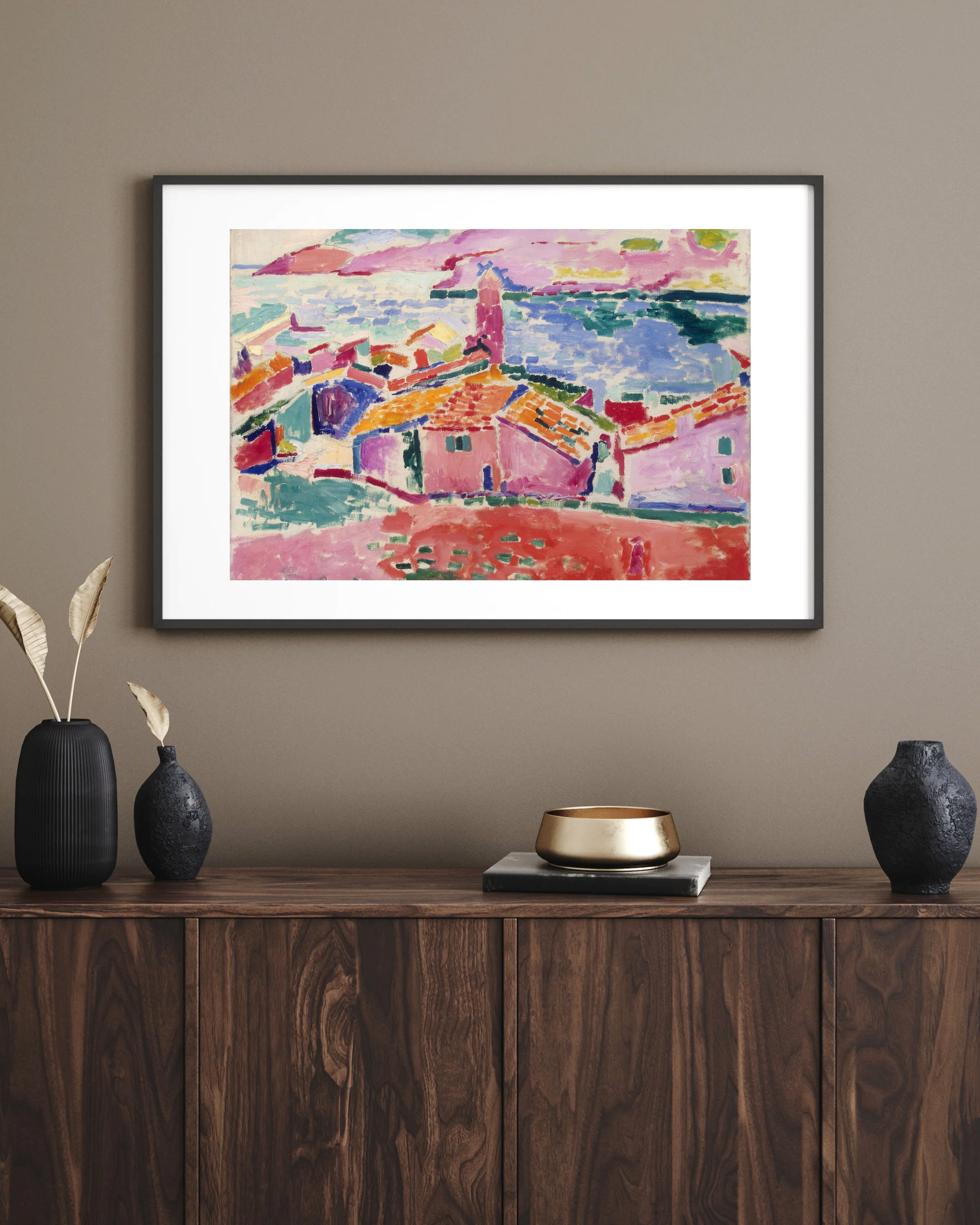 Henri Matisse - Collioure Manzarası Fine Art Baskı