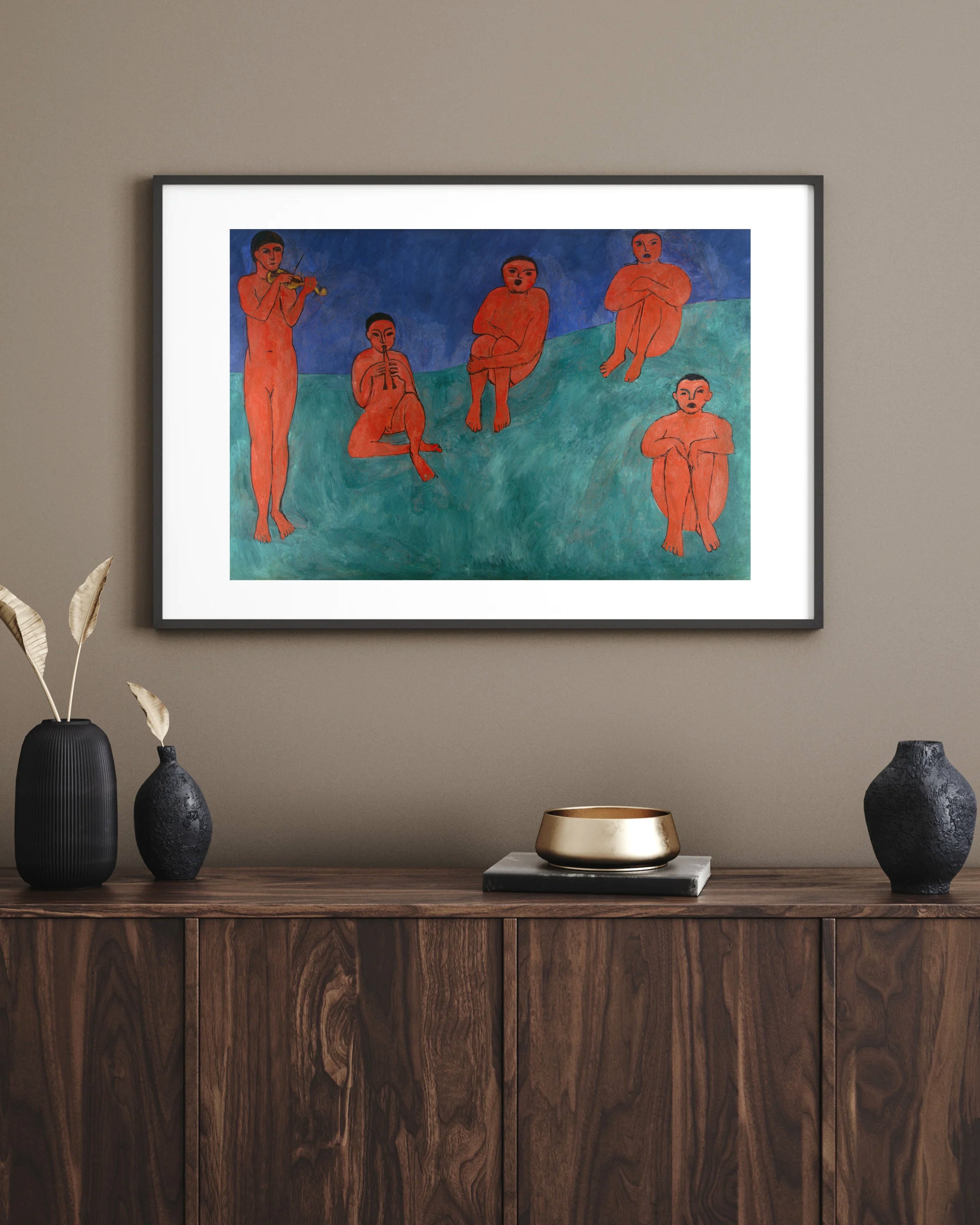 Henri Matisse - Müzik Fine Art Baskı