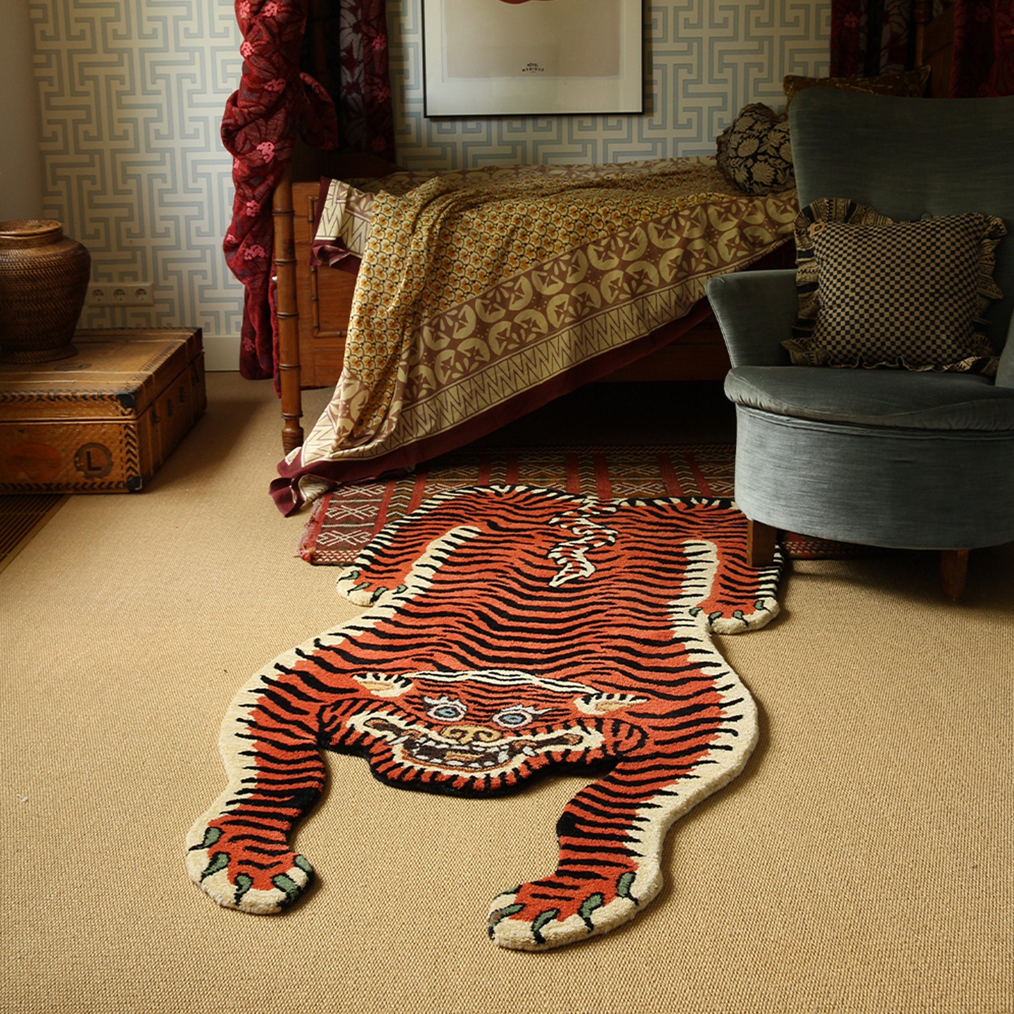 Heritage Santana Kaplanı Halı-Kilim & Halı-Doing Goods-NowShopFun