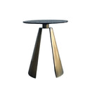 Herse Metal Ayaklı Cam Yan Sehpa-Lucenti Design-NowShopFun