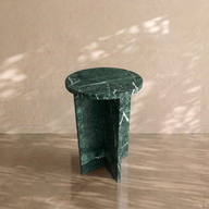 Menekşe Mermer Yan Sehpa-Yan Sehpa-Adomar Marble-Verde Castama-NowShopFun
