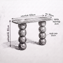 Rosso Levanto Ball4 Mermer Dresuar