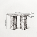 Mermer Dresuar - Consol VV