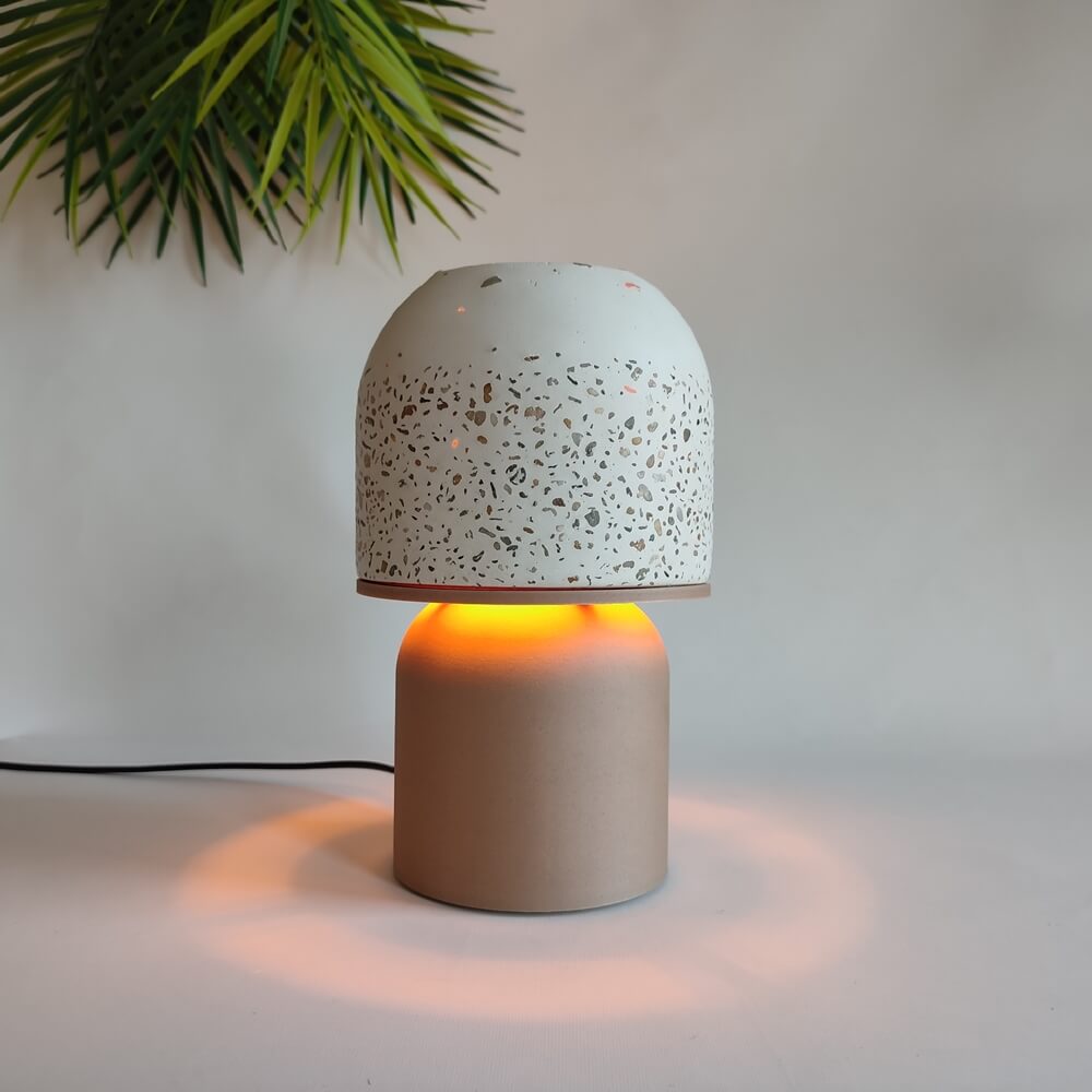 Terrazzo Mantar Abajur