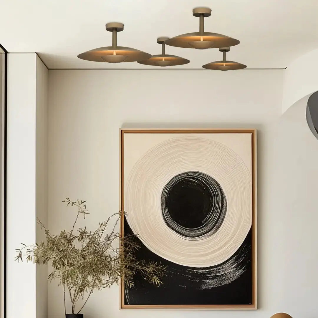 Hidden Endirekt Led Plafonyer Avize 40 Cm