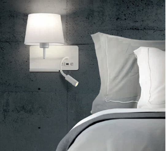 Hold Apli̇K 1l White Ø14x27 Cm E27 1x20w Led 3w 3000k Sağ