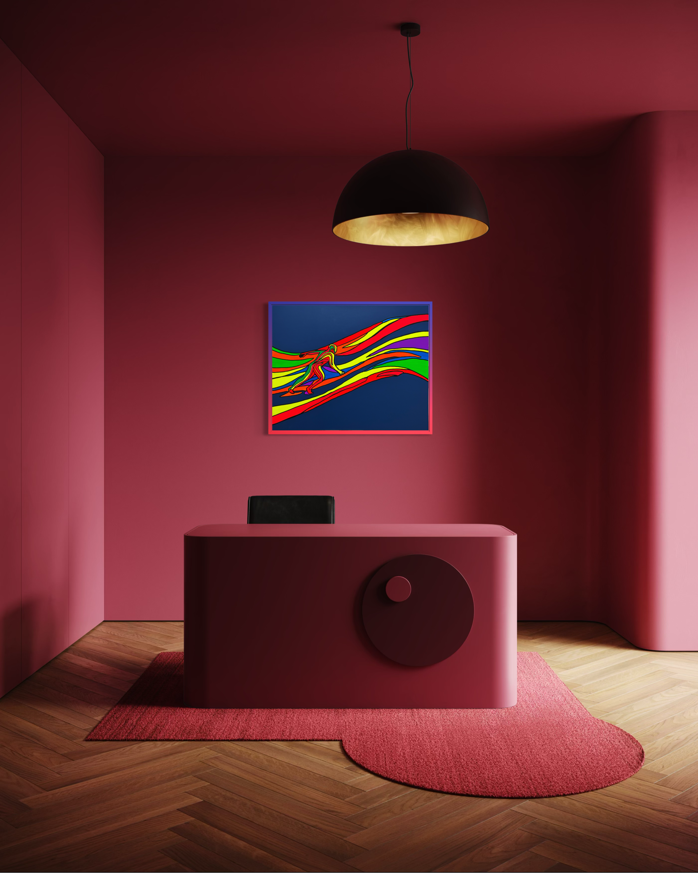 Hold The Flow Tablo | 80x100 Cm