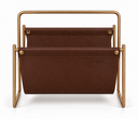 Holly Magazine Rack – Deri ve Metal Dergilik